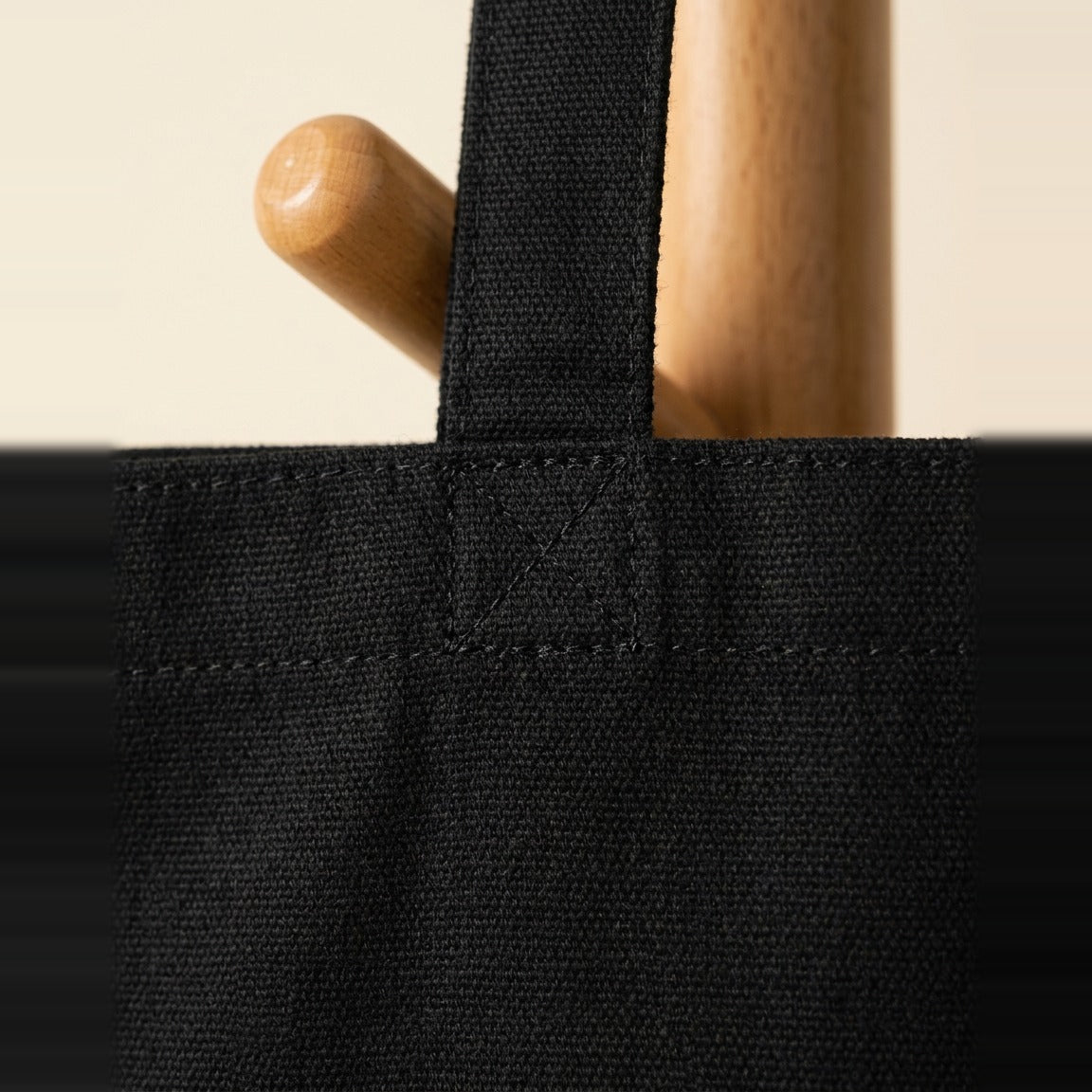 Canvas Tote, Black, photo