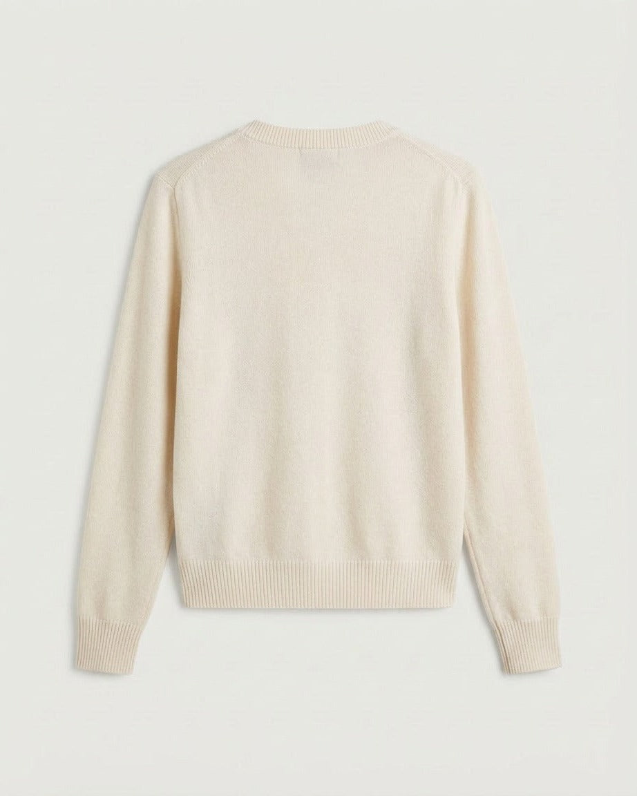 Essential Cardigan, Cream, photo