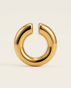 Sculpted Ear Cuff in Gold, product view