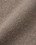 Classic Fine-Knit Mock Neck, Taupe, fabric