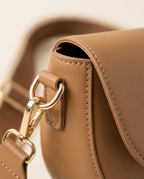 Crescent Crossbody Bag, Camel, photo